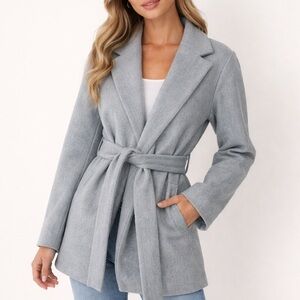 Love Tree Chic & Style Wrap Coat – Size Large – NWT